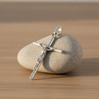 Kreuzanhänger „Heiliger Geist“ aus Sterlingsilber 925