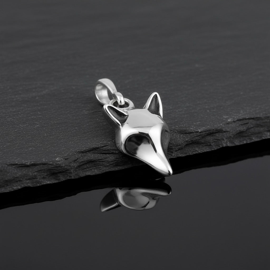 Sterling Silver 925 Fox Pendant “Sorrel”