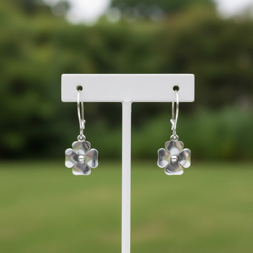 Sterling Silver 925 Clover Earrings "Felicity"