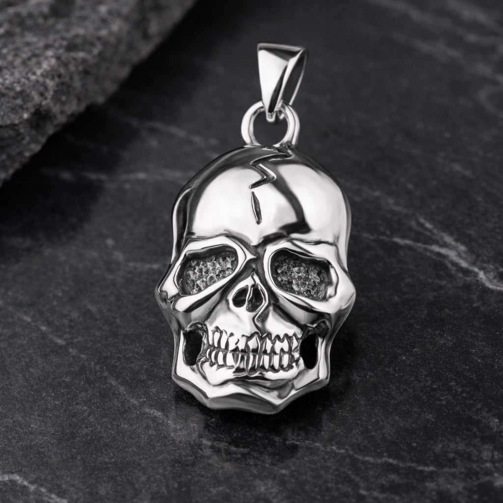 Sterling Silver 925 Skull Pendant "Calavera"