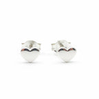 Ohrstecker Herz „Pure Love“ aus 925er Sterlingsilber