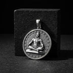 Sterling Silver 925 Shiva Om Pendant "Eternal God"