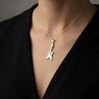 Sterling Silver 925 Guitar Unisex Pendant “Rock Star”