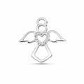 Sterling Silver 925 Angel Heart Pendant “Little Guardian”