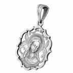 Sterling Silver 925 Virgin Mary Pendant “Divine”