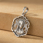 Sterling Silver 925 Virgin Mary Pendant “Divine”