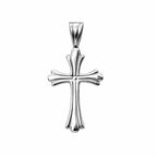 Sterling Silver 925 Cross Pendant "Serenity"