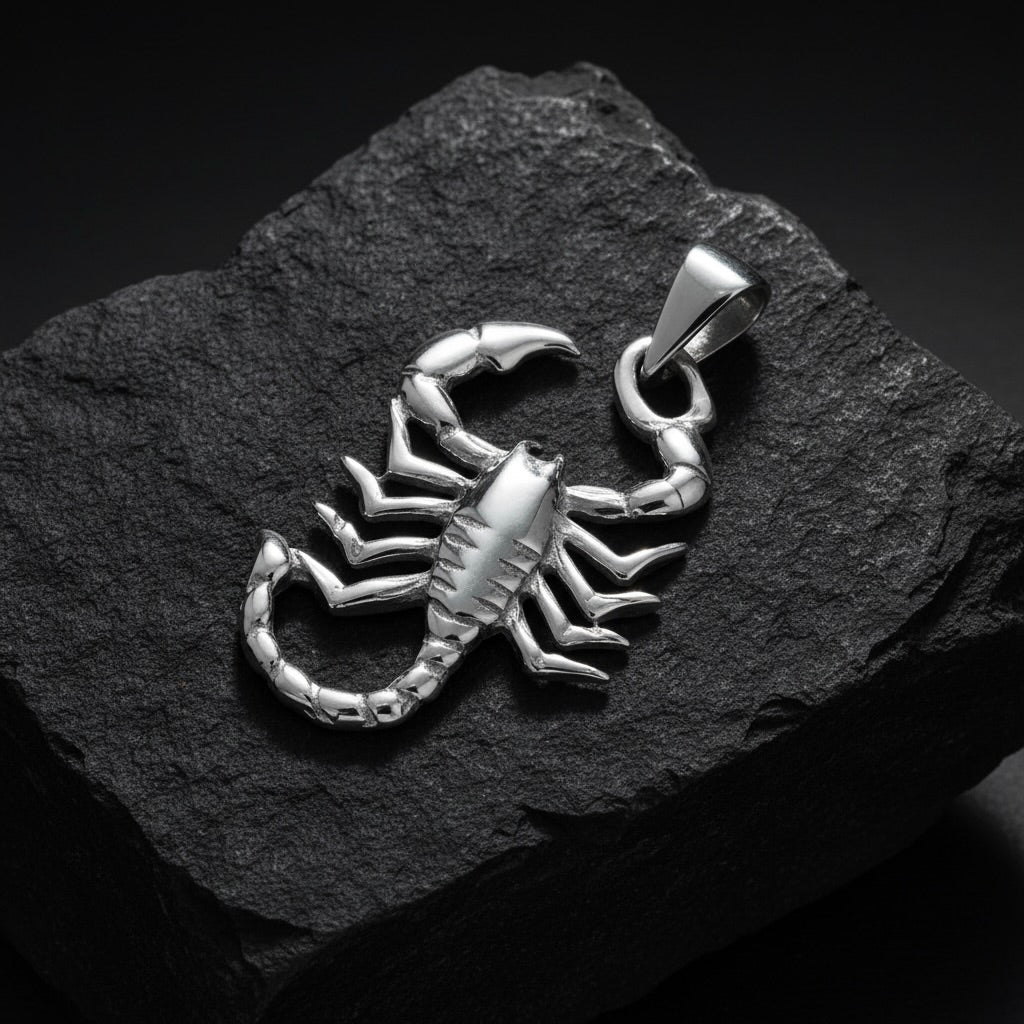 Sterling Silver 925 Scorpion Pendant “Scorpio”