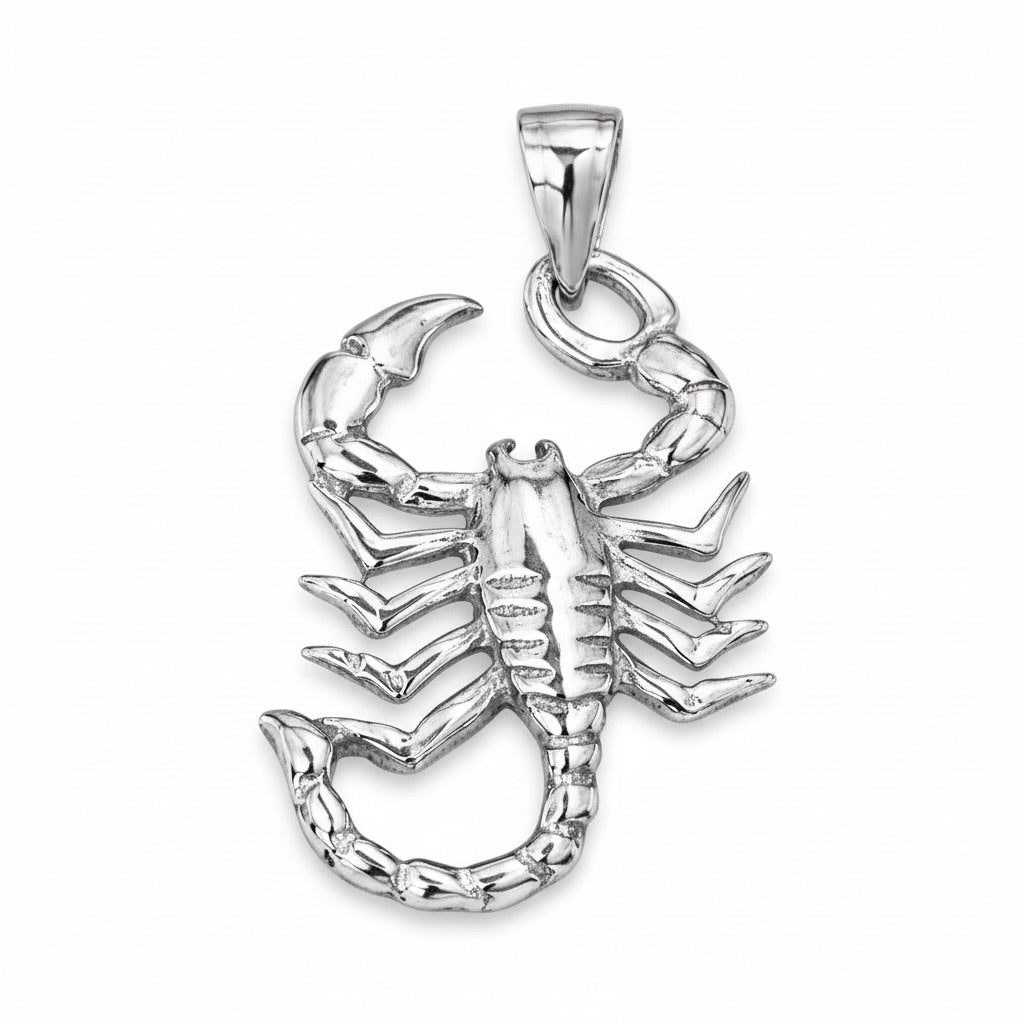 Sterling Silver 925 Scorpion Pendant “Scorpio”