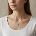 Sterling Silver 925 Key Pendant "Renewal"
