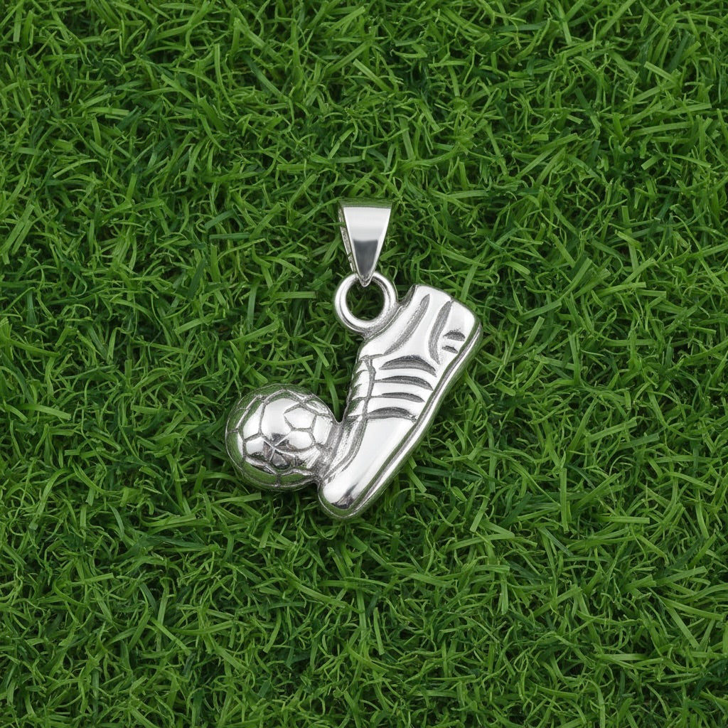 Sterling Silver 925 Football Boot Pendant “Footy”