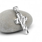 Sterling Silver 925 Cross Pendant “Savannah”