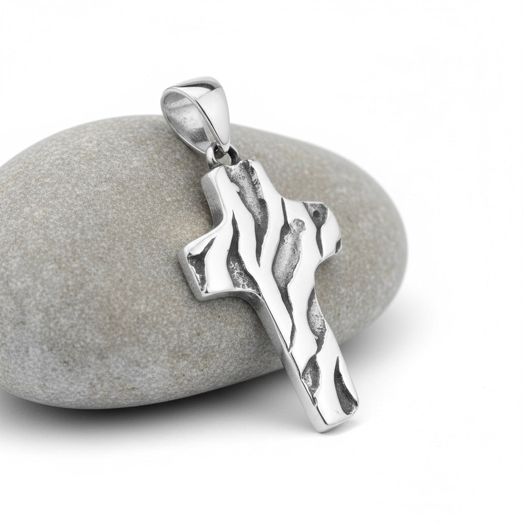 Sterling Silver 925 Cross Pendant “Savannah”