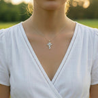 Sterling Silver 925 Cross Pendant “Savannah”
