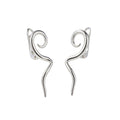 Sterling Silver 925 Earrings “Mystic Flow”