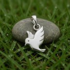 Sterling Silver 925 Dove Pendant “Peaceful Spirit”