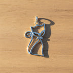 Katzenanhänger aus Sterlingsilber 925 "Felix"