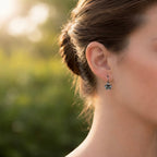 Sterling Silver 925 Drop Earrings “Spring Blossom”