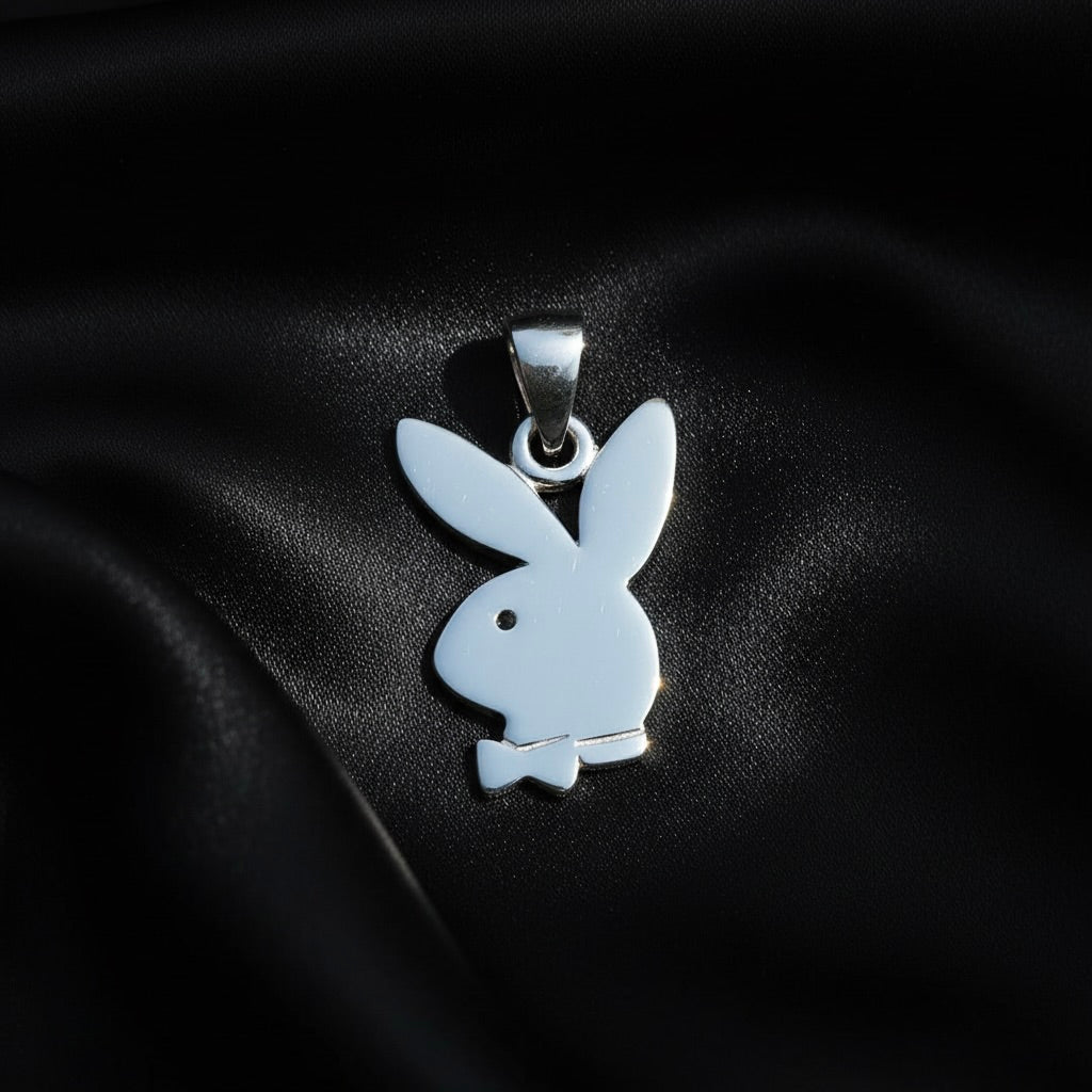 Sterling Silver 925 Bunny Pendant "Cheeky Jack"