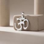 Sterling Silver 925 Om Pendant "Sacred Sound"