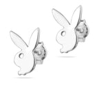 Sterling Silver 925 Bunny Stud Earrings “Cheeky Jack”