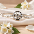Sterling Silver 925 Sparkling Bracelet Bead Charm "Pixie"