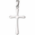 Sterling Silver 925 Cross Pendant "Simple Grace"