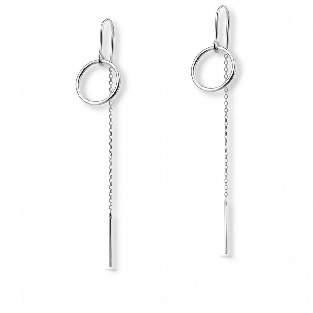 Ohrhänger aus Sterlingsilber 925 „Loop“