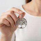 Sterling Silver 925 Tree of Life Pendant "Gaia"