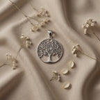 Sterling Silver 925 Tree of Life Pendant "Gaia"