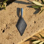Sterling Silver 925 Textured Diamond Pendant "Callison"