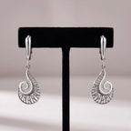 Ohrhänger aus Sterlingsilber 925 „Sternenwirbel“