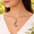 Sterling Silver 925 Peacock Pendant “Revival”