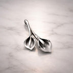 Sterling Silver 925 Calla Lily Pendant “Zante”