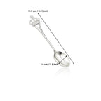 Sterling Silver 925 Crown Design Spoon "Royalty"