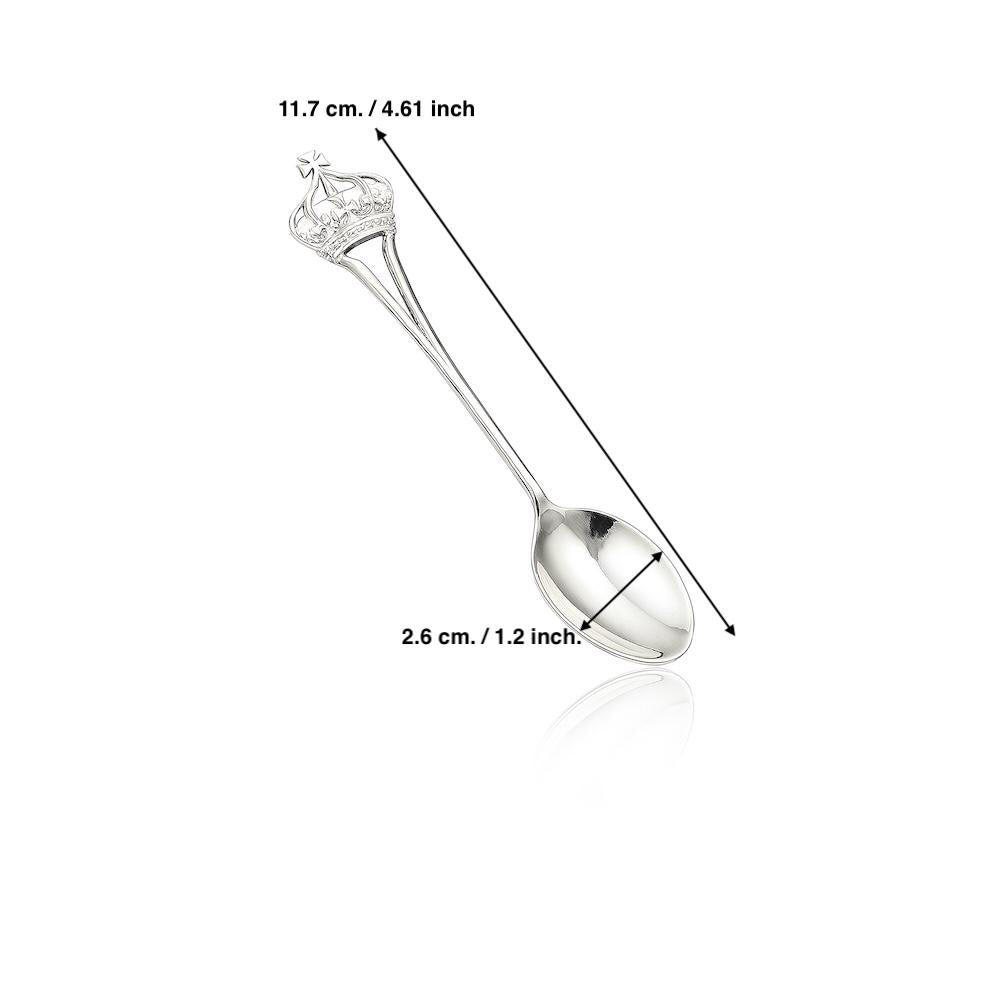 Sterling Silver 925 Crown Design Spoon "Royalty"