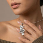 Sterling Silver 925 Owl Oxidised Pendant "Oracle"