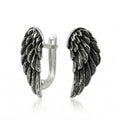 Sterling Silver 925 Angel Wing Earrings “Celeste”