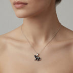 Sterling Silver 925 Monkey Pendant "Abu"