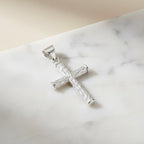 Sterling Silver 925 Cross Pendant “Olive”