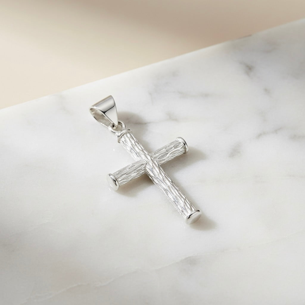 Sterling Silver 925 Cross Pendant “Olive”